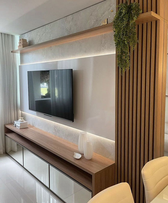 tủ tivi gỗ công nghiệp hiện đại